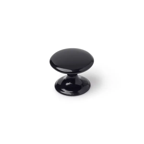 Durvju rokturis Rei 756 Melns Metāls Ø 33 x 27 mm 4 Daudzums