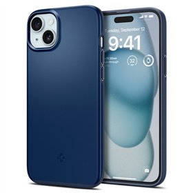 Spigen Thin Fit - Case for iPhone 15 (Navy Blue)