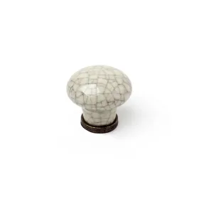 Ovinuppi Rei 818 Valkoinen Metalli Käytetty Ø 30 x 27 mm (2 osaa)