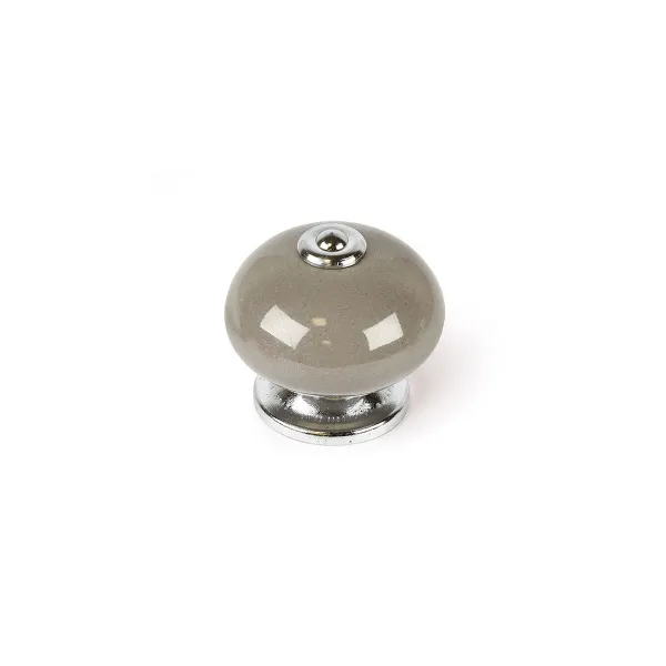 Ovinuppi Rei e517 Harmaa Metalli Ø 40 x 36 mm 4 Kappaletta