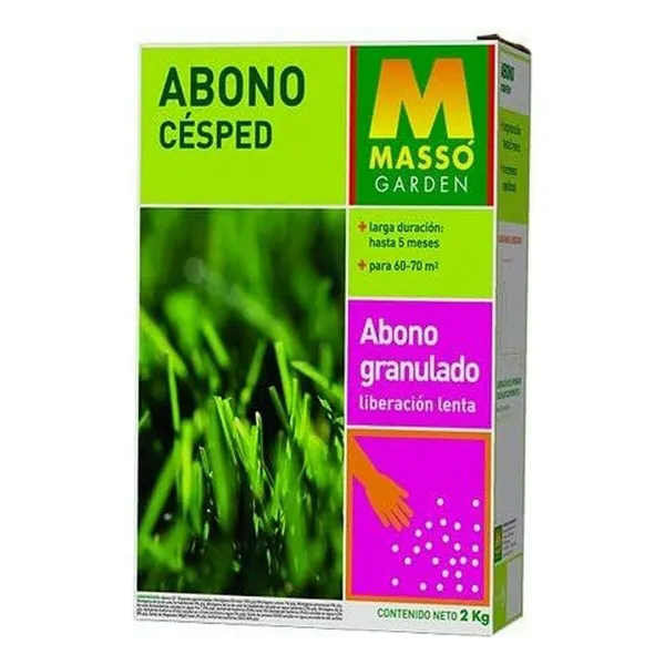 Ei-orgaaninen lannoite Massó Rakeet Ruoho 2 Kg 2 L