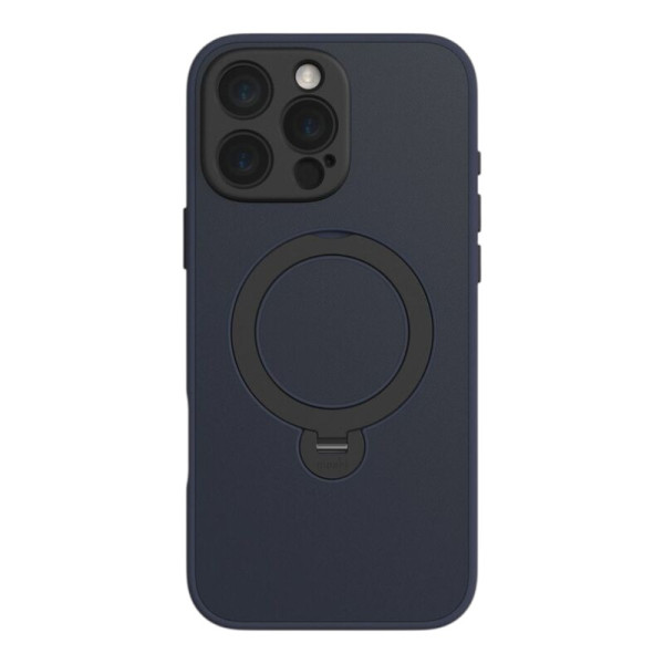Moshi Kameleon MagSafe - Case for iPhone 16 Pro Max with Stand Function (Midnight Blue)