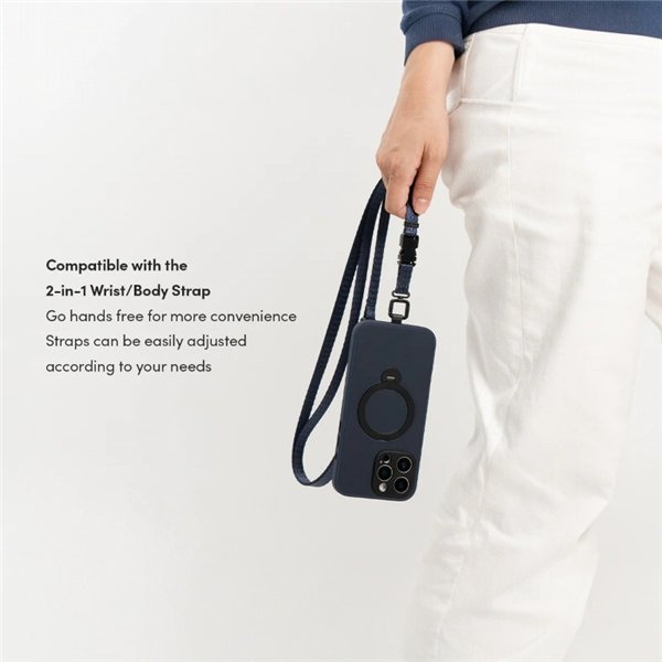 Moshi Kameleon MagSafe - Case for iPhone 16 Pro Max with Stand Function (Midnight Blue)