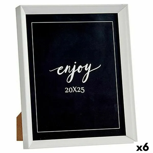 Фото рамка Gift Decor Белый Cтекло Пластик (6 штук)