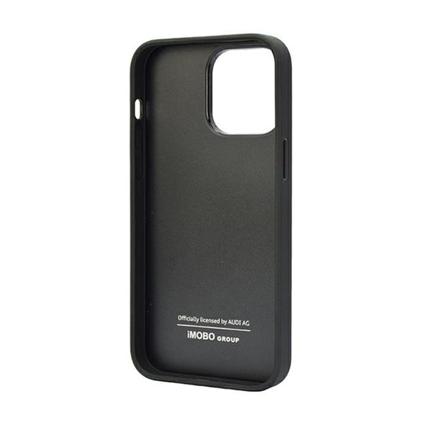 Audi Genuine Leather - Case for iPhone 14 Pro Max (Black)