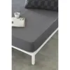 Sovitettu pohja-arkki Naturals ELBA Tumman harmaa 105 x 190/200 cm (Sänky 105)