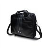 BMW Carbon Blue Stripes - 16" Notebook case (black)