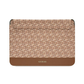 Guess GCube Stripes Computer Sleeve - 16" Notebook Case (brown)