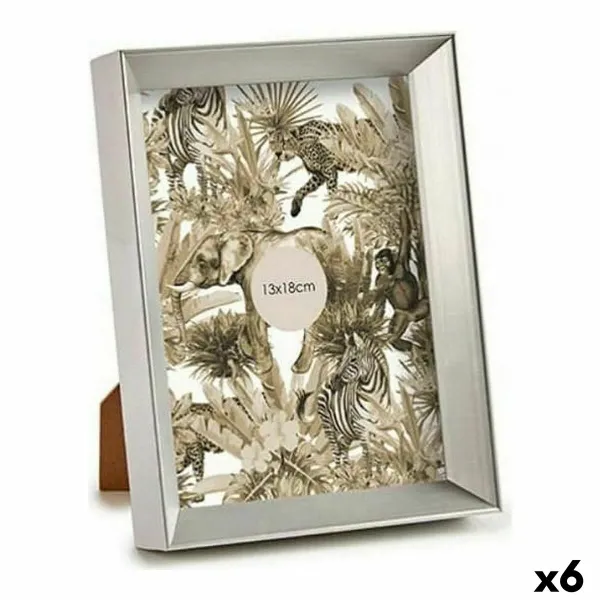 Фото рамка Gift Decor Серебристый Cтекло Пластик (6 штук)