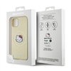Hello Kitty Leather Kitty Head MagSafe - iPhone 11 Case (Gold)