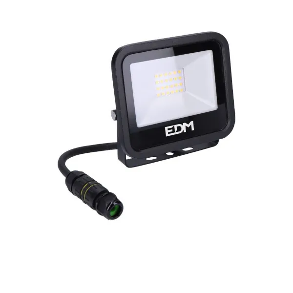 LED spotlight EDM 70401 Black Series Melns F 20 W 12,4 x 10,6 x 2,8 cm (6400 K)