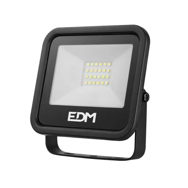 LED spotlight EDM 70401 Black Series Чёрный F 20 W 12,4 x 10,6 x 2,8 cm (6400 K)
