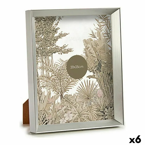 Фото рамка Gift Decor Серебристый Cтекло Пластик (6 штук)
