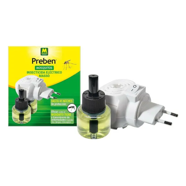 Elektrisks Moskītu Atbaidītājs Massó (33 ml)