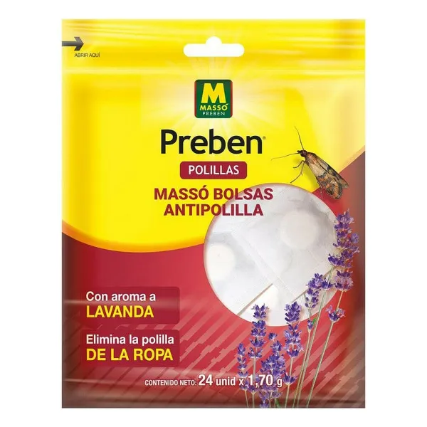 Mothproof Massó Lavendar Bag 24 Units