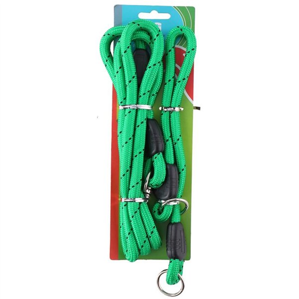 150 cm leash + 45 cm collar (green)