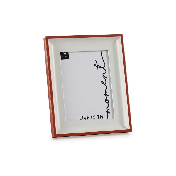 Фото рамка Gift Decor Белый Красный Стеклянный Пластик (6 штук)