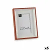 Фото рамка Gift Decor Белый Красный Стеклянный Пластик (6 штук)