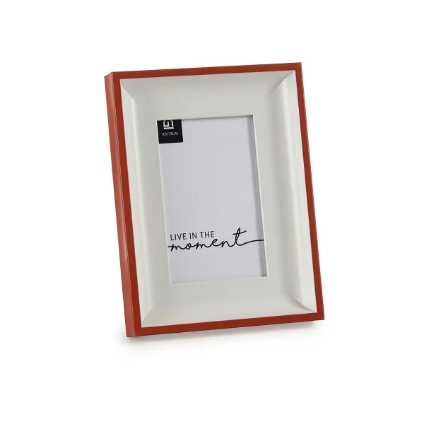 Фото рамка Gift Decor Белый Красный Стеклянный Пластик (6 штук)