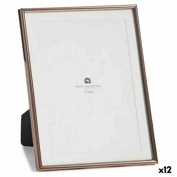 Фото рамка Gift Decor Медь Стеклянный Сталь (12 штук)