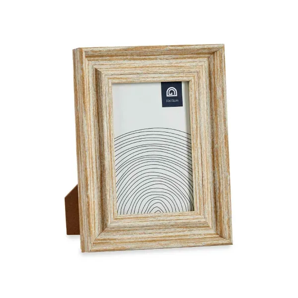 Kuvakehys Gift Decor Ruskea Kullattu Puu Lasi Kristalli polystyreeni Muovinen (6 osaa)