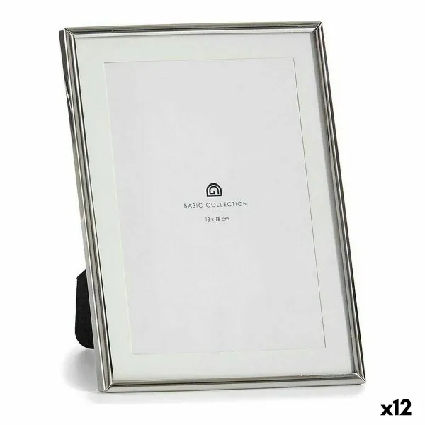 Фото рамка Gift Decor Серебристый Стеклянный Сталь (12 штук)
