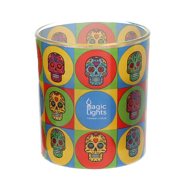 Kynttilä Magic Lights Kallo (7,5 x 8,4 cm)