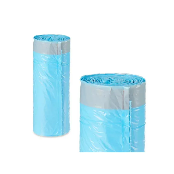 Roskapussit Sininen Polyetyleeni 30 L 15 osaa