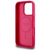 Guess Grained Printed Flower Pattern MagSafe - Case for iPhone 16 Pro (fuchsia)
