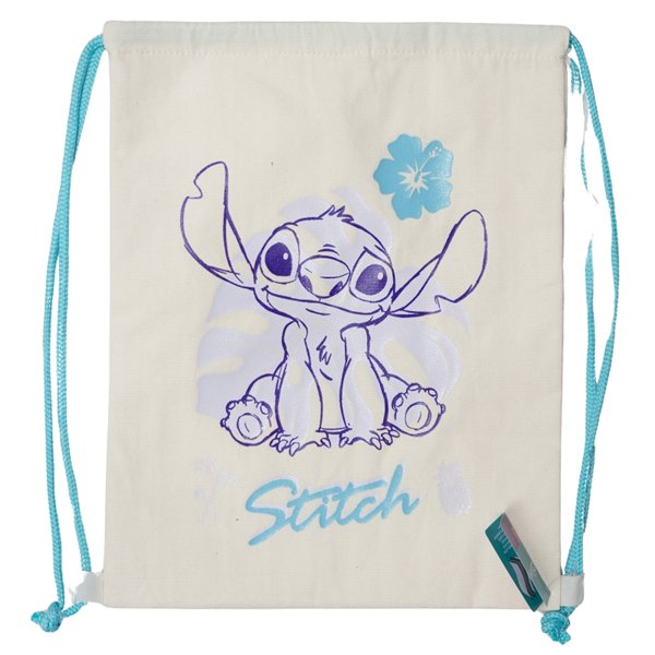Disney Stitch - Drawstring Backpack/Bag (30 x 40 cm)