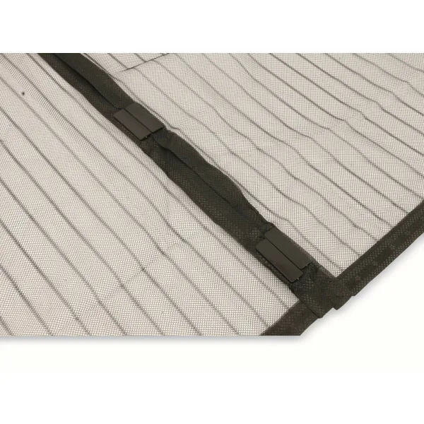 Aizkars Pret Mušām Deuren Melns Stikla šķiedras 100 x 220 cm