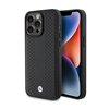 BMW Leather Diamond Pattern - Case for iPhone 15 Pro (Black)
