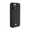 BMW Leather Diamond Pattern - Case for iPhone 15 Pro (Black)