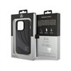 Mercedes Leather Wave Pattern - Case for iPhone 15 Pro (Black)