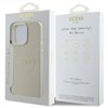 Guess Grained Ring MagSafe - Case for iPhone 16 Pro Max (beige)