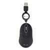 Оптическая мышь с выдвижным шнуром NGS NGS-MOUSE-0973 Чёрный 1000 dpi