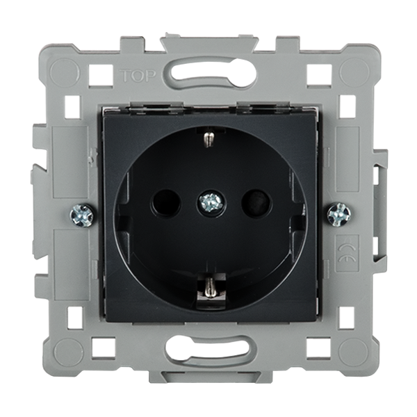 SPLENDOR EL0616 GERMAN TYPE SOCKET BLACK