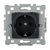 SPLENDOR EL0616 GERMAN TYPE SOCKET BLACK