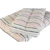 Pagalvėlė DKD Home Decor Aukštas Spalvotas Aliuminis Dryžiai 120 x 80 x 16 cm