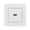  MIESTO HDMI LIZDAS BALTA METALINĖ