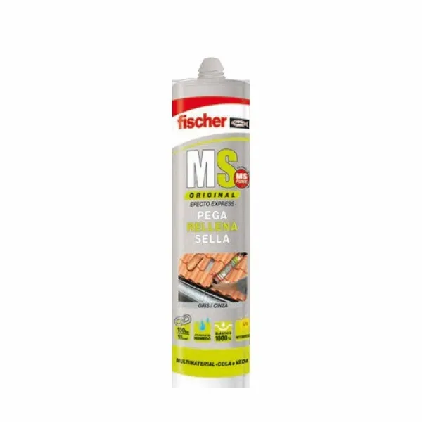 Tiivistysaine / liima Fischer Ms Harmaa 290 ml