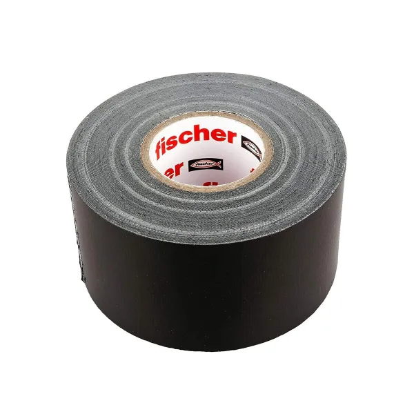 Santehnikas līmlente Fischer 560903 25 m x 48 mm Melns Pelēks
