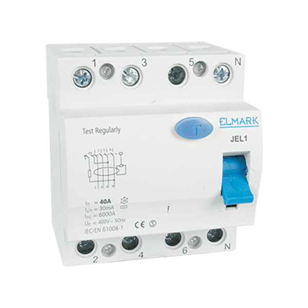 УЗО JEL1 4P 16A/30MA