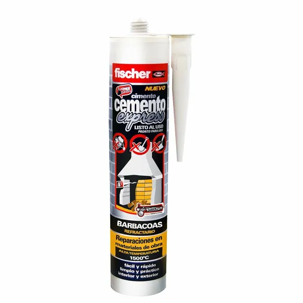 Cement Fischer 514853 300 ml 310 ml Grey Transparent Cement