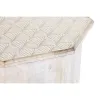 Sivupöytä DKD Home Decor 49 x 49 x 53,5 cm Ruskea Valkoinen Mangopuu