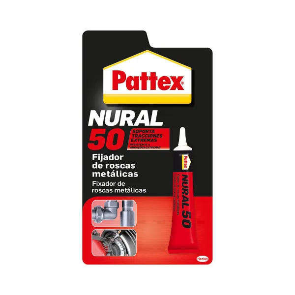 Tiivistysaine / liima Pattex nural 50 Punainen 10 ml (1 osaa)