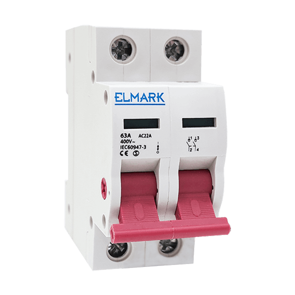 Выключатель-разъединитель ISS 2P/63A