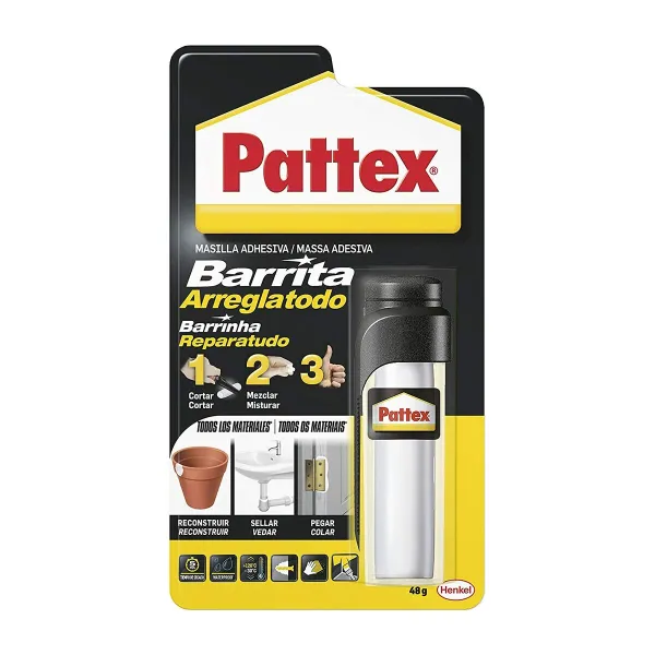 Эпоксидная шпаклевка Pattex 14010225 Белый Ремонтный набор (1 штук)