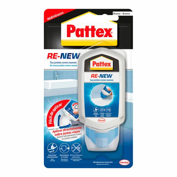 Silikoninis Pattex Re-new Balta 100 g (1 Dalys)