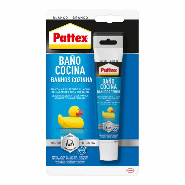 Silikoni Pattex Läpinäkyvä Silikoni 50 ml